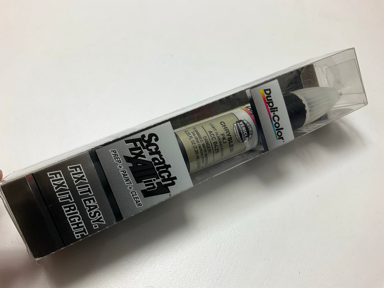 Dupli-color ACC0425 All-in-1 Touch Up Paint Scratch Fix Pen Light Almond Pearl