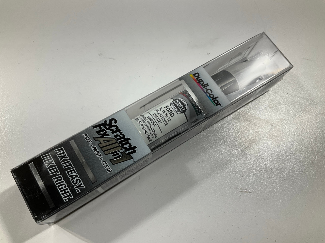 Dupli-color AFM0229 All-in-1 Touch Up Paint For Ford Oxford White 9L,A9,Y0,YZ