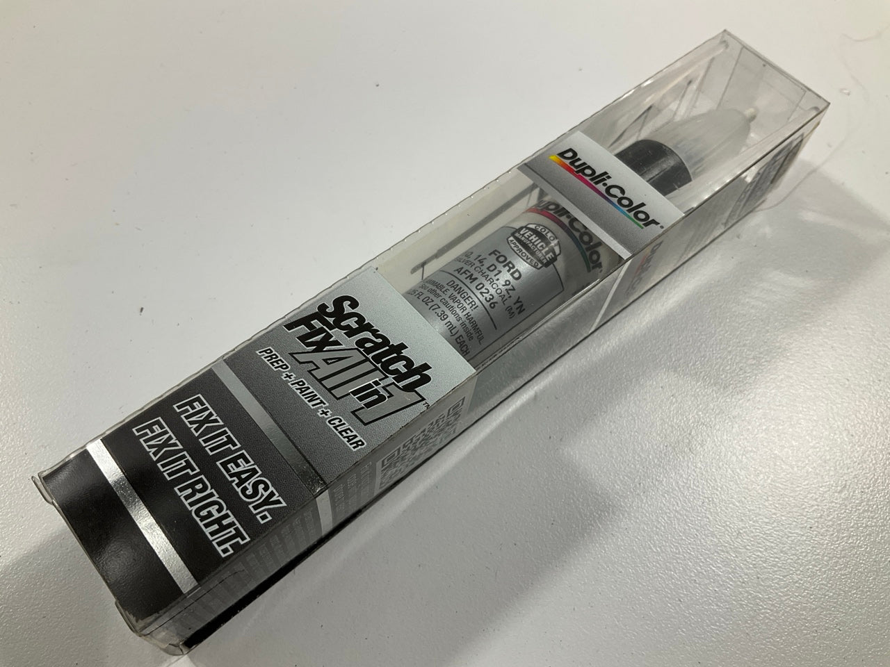 Duplicolor AFM0236 Touch Up Paint Pen FORD IQ 14 D1 9Z YN SILVER CHARCOAL .25 Oz