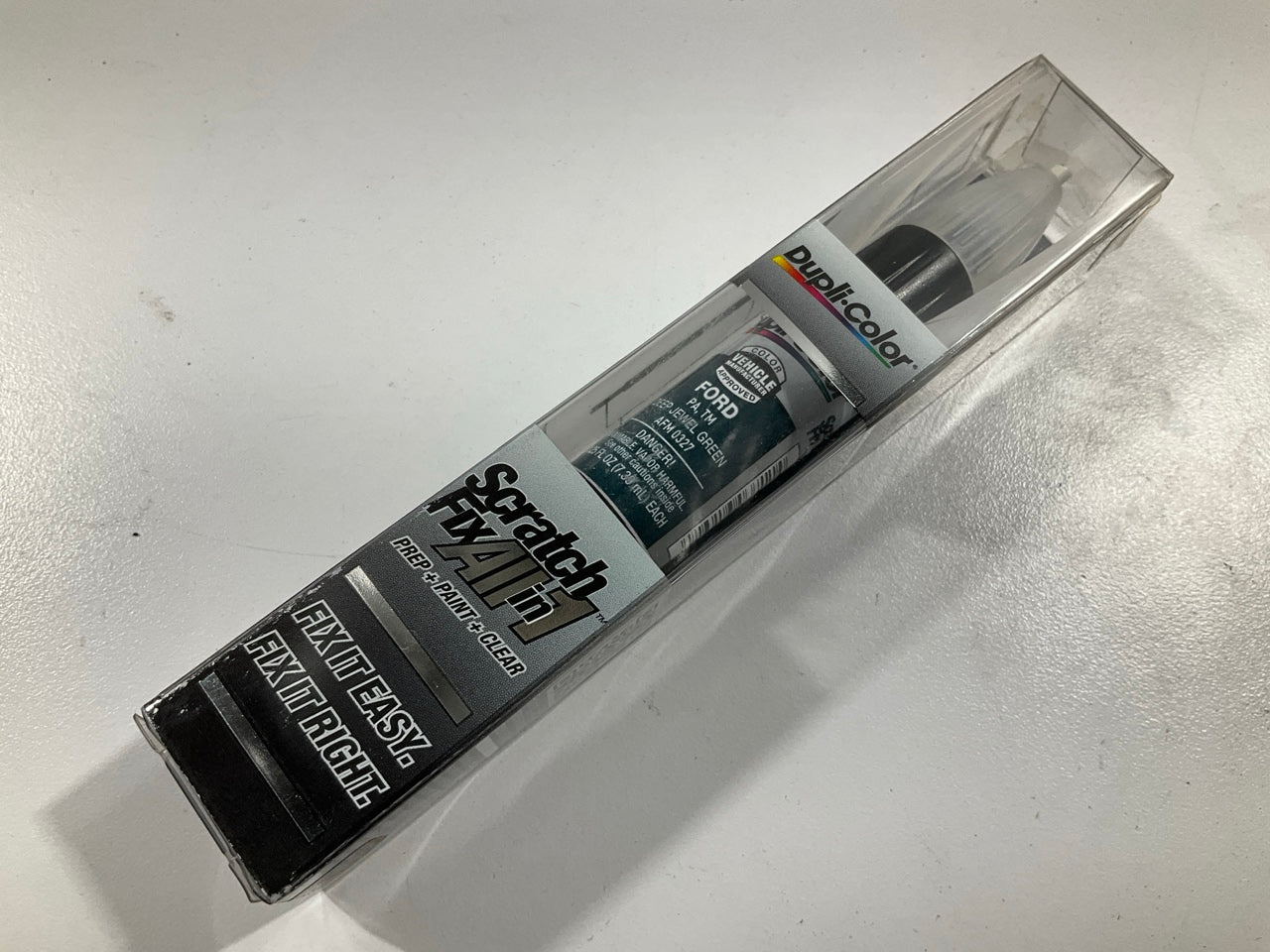 Dupli-color AFM0327 All-in-1 Touch Up Paint For Ford Deep Jewel Green, PA,TM