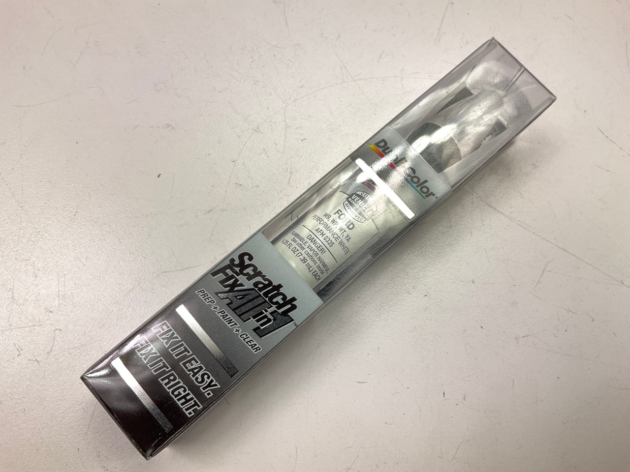 Dupli-color AFM0335 Touch Up Paint Scratch Fix Pen Performance White .25FL OZ