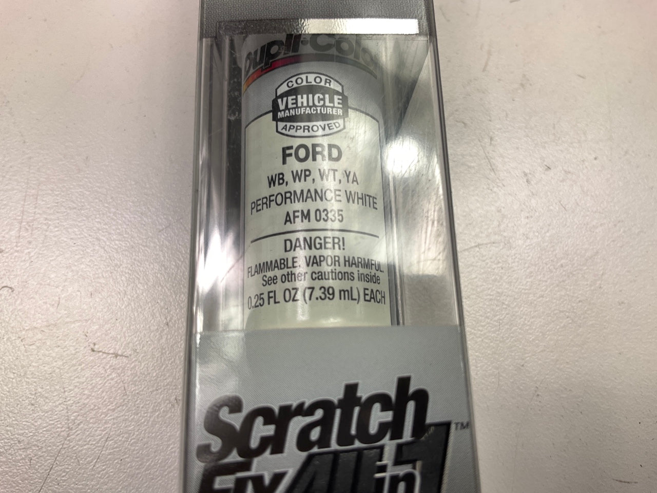 Dupli-color AFM0335 Touch Up Paint Scratch Fix Pen Performance White .25FL OZ