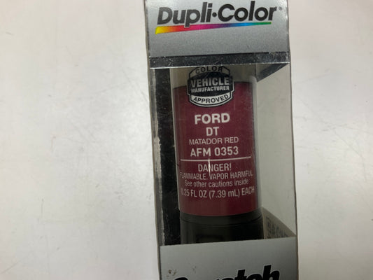 Dupli-color AFM0353 Touch Up Paint Scratch Fix Pen DT MATADOR RED .25FL OZ