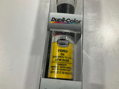 Dupli-color AFM0400 All-in-1 Touch Up Paint For Ford Screaming Yellow, Code D6