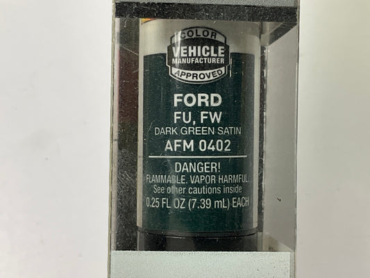 Dupli-color AFM0402 Touch Up Paint Scratch Fix Pen - FORD FU FW Dark Green Satin