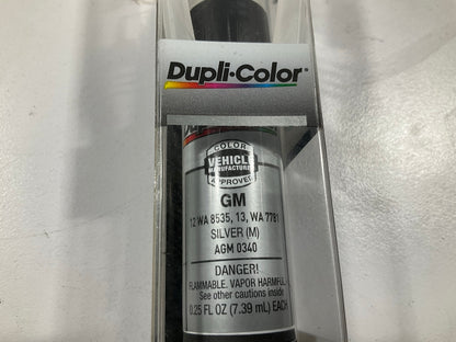 Dupli-color AGM0340 All-in-1 Touch Up Paint For GM Silver (M) 12 WA 8535, 13 WA