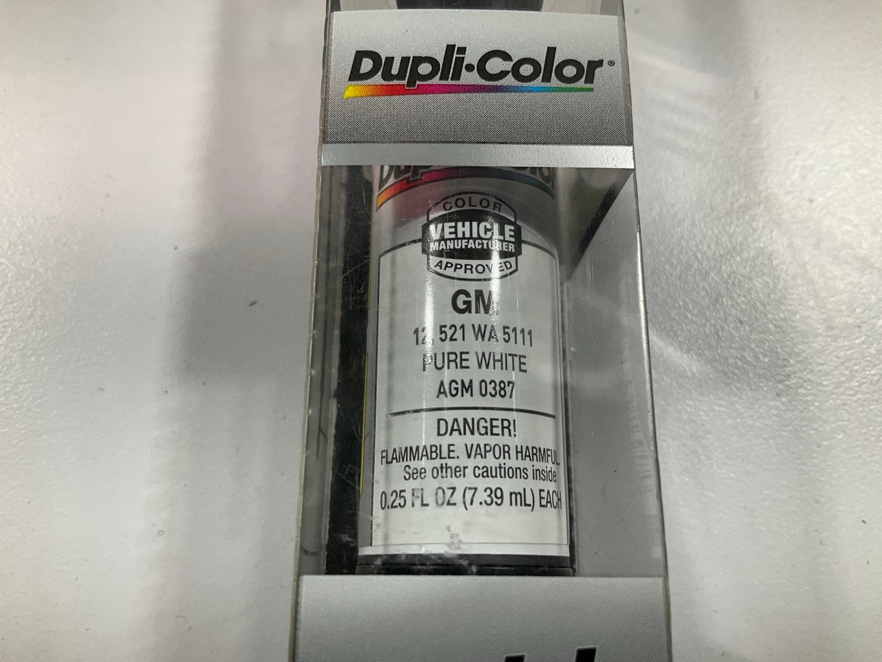 Dupli-color AGM0387 Touch Up Paint Scratch Fix Pen GM, WA5111, PURE WHITE