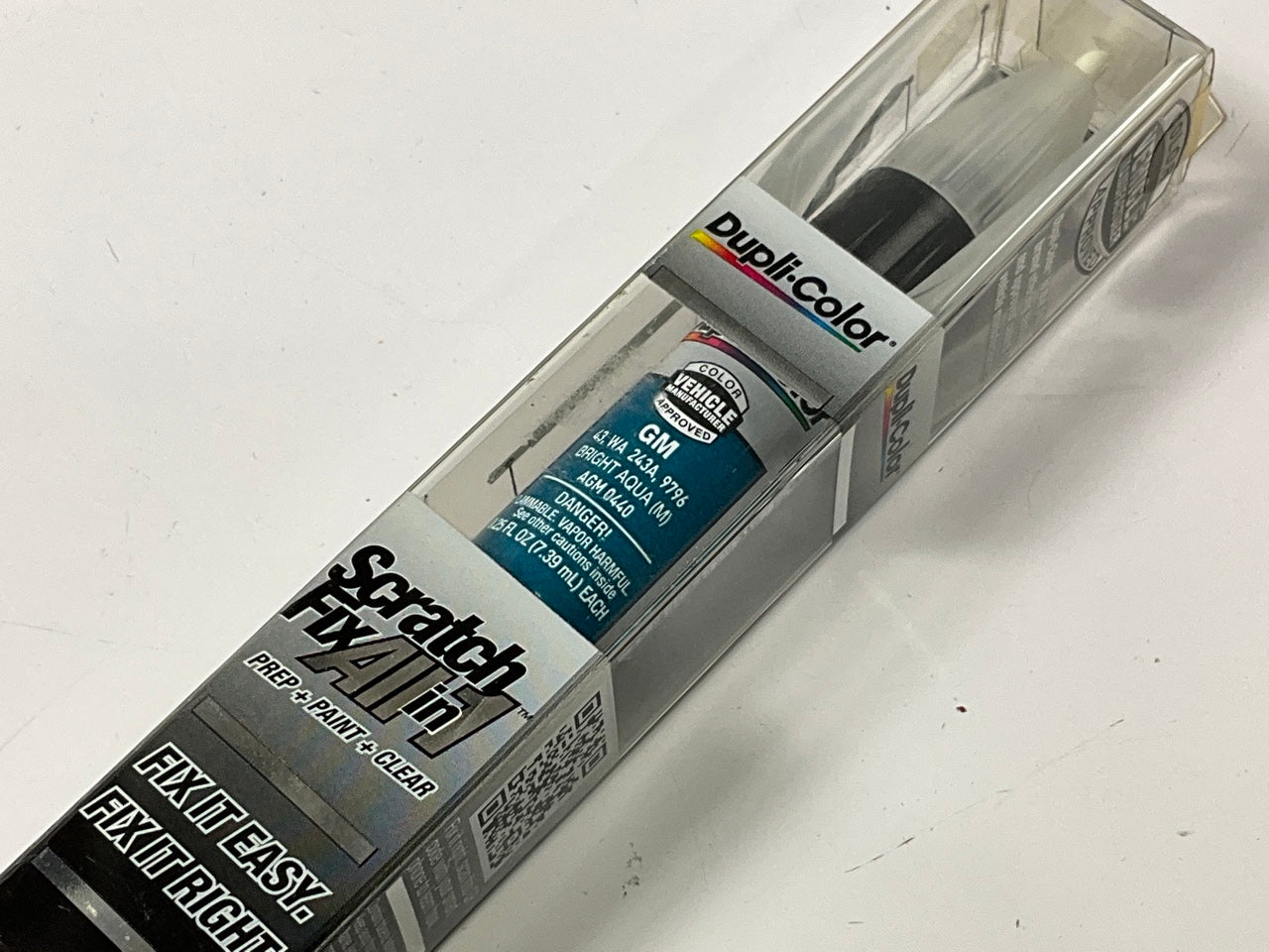 Dupli-color AGM0440 Touch Up Paint Scratch Fix Pen Bright Aqua .25FL OZ For GM