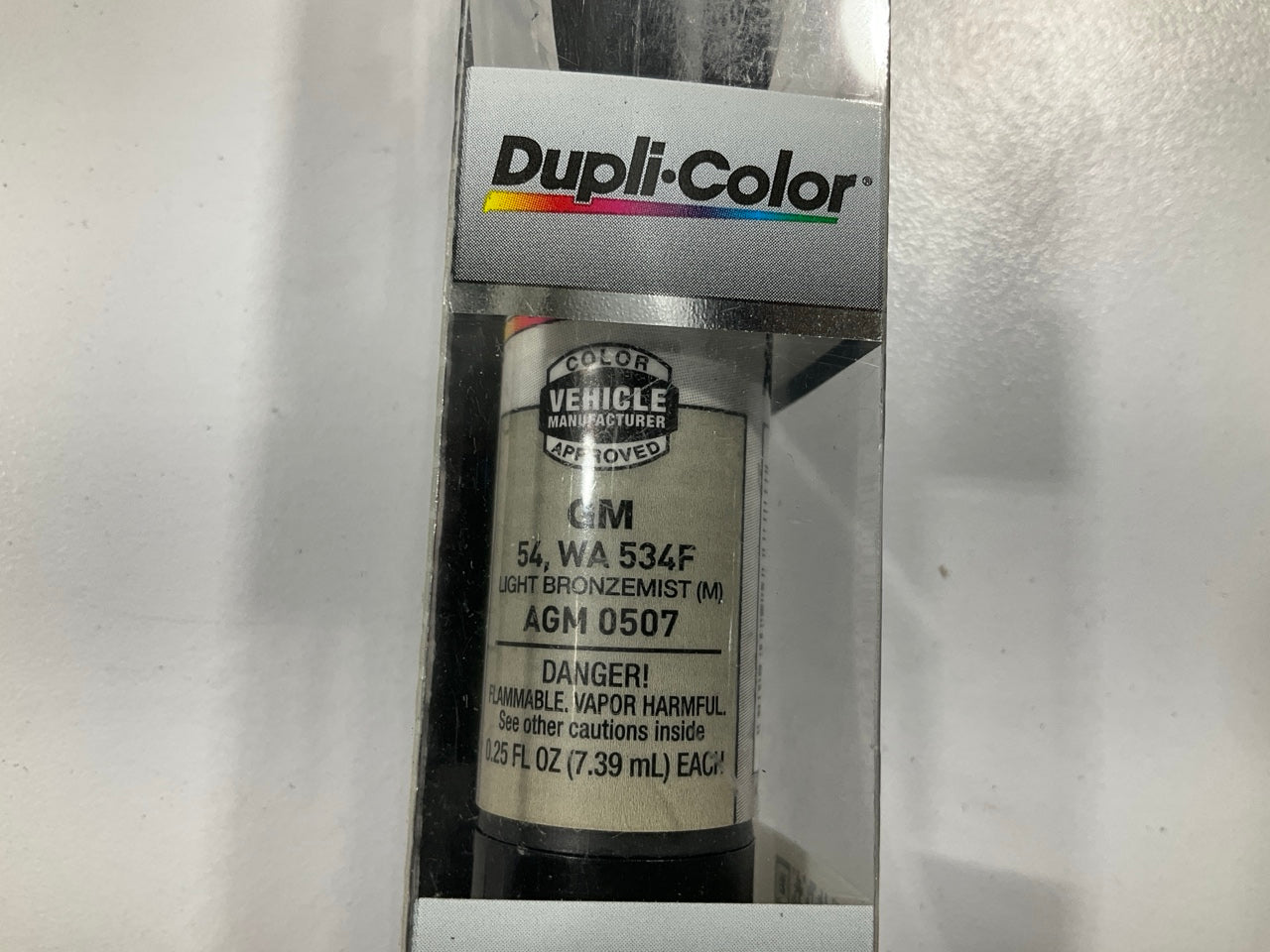Dupli-Color AGM0507 All-in-1 Touch Up Paint For GM Light Bronzemist 54WA 534F