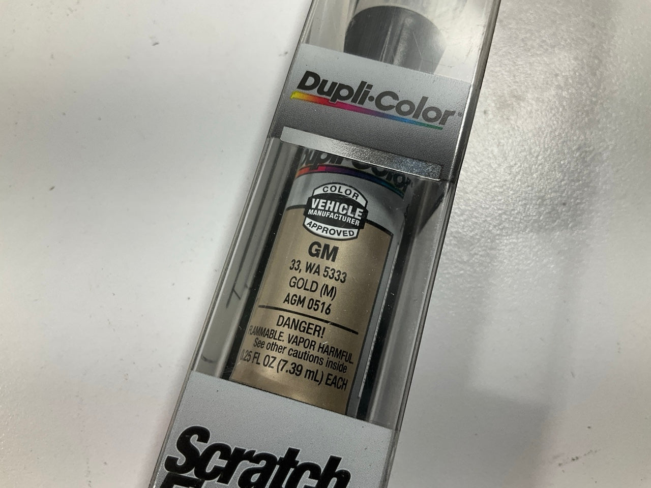 Dupli-color AGM0516 Touch Up Paint Scratch Fix Pen For GM Gold (M), 33 WA 5333