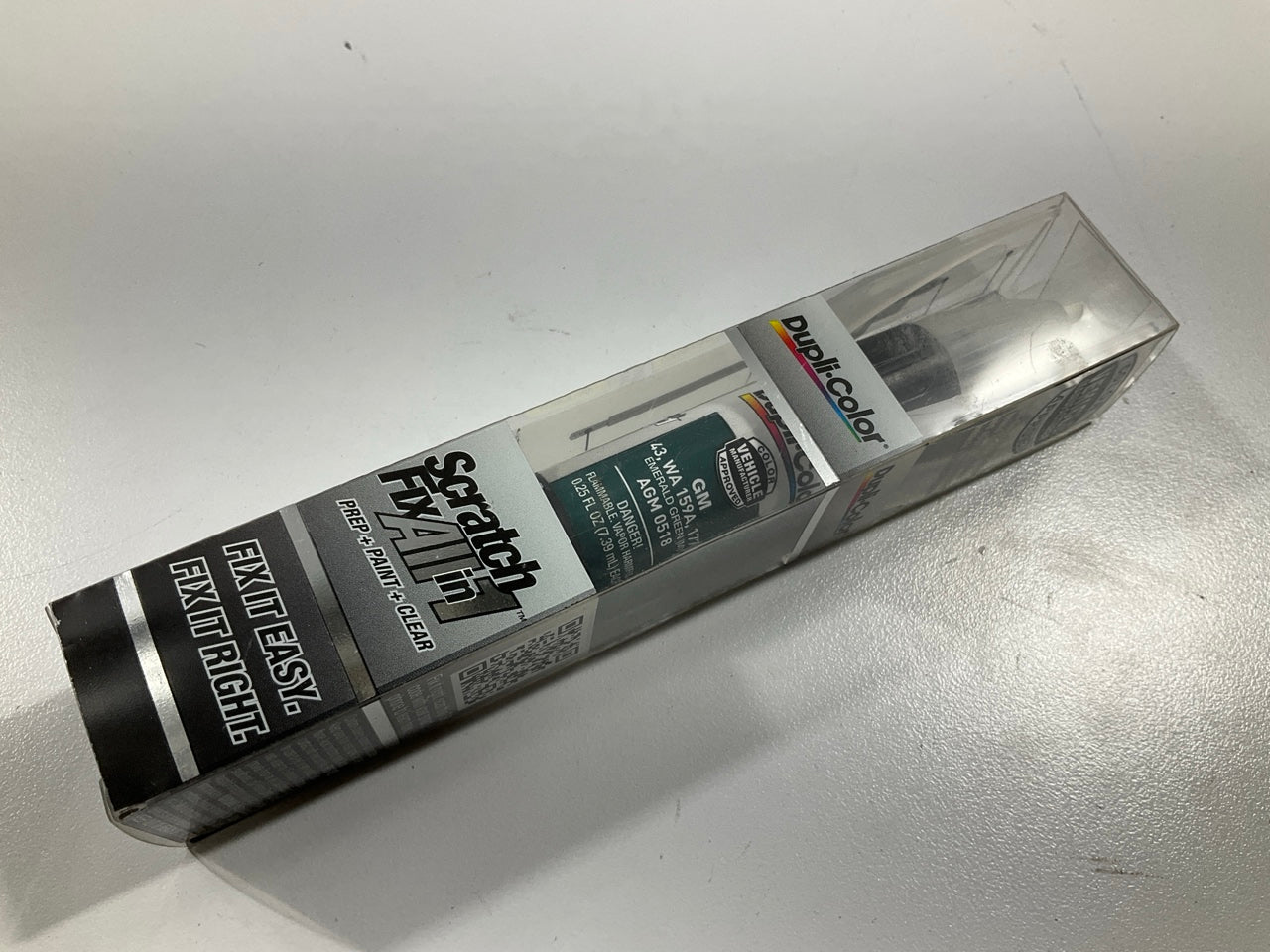 Dupli-Color AGM0518 All-in-Touch Up Paint For GM Emerald Green 43WA 159A,177B