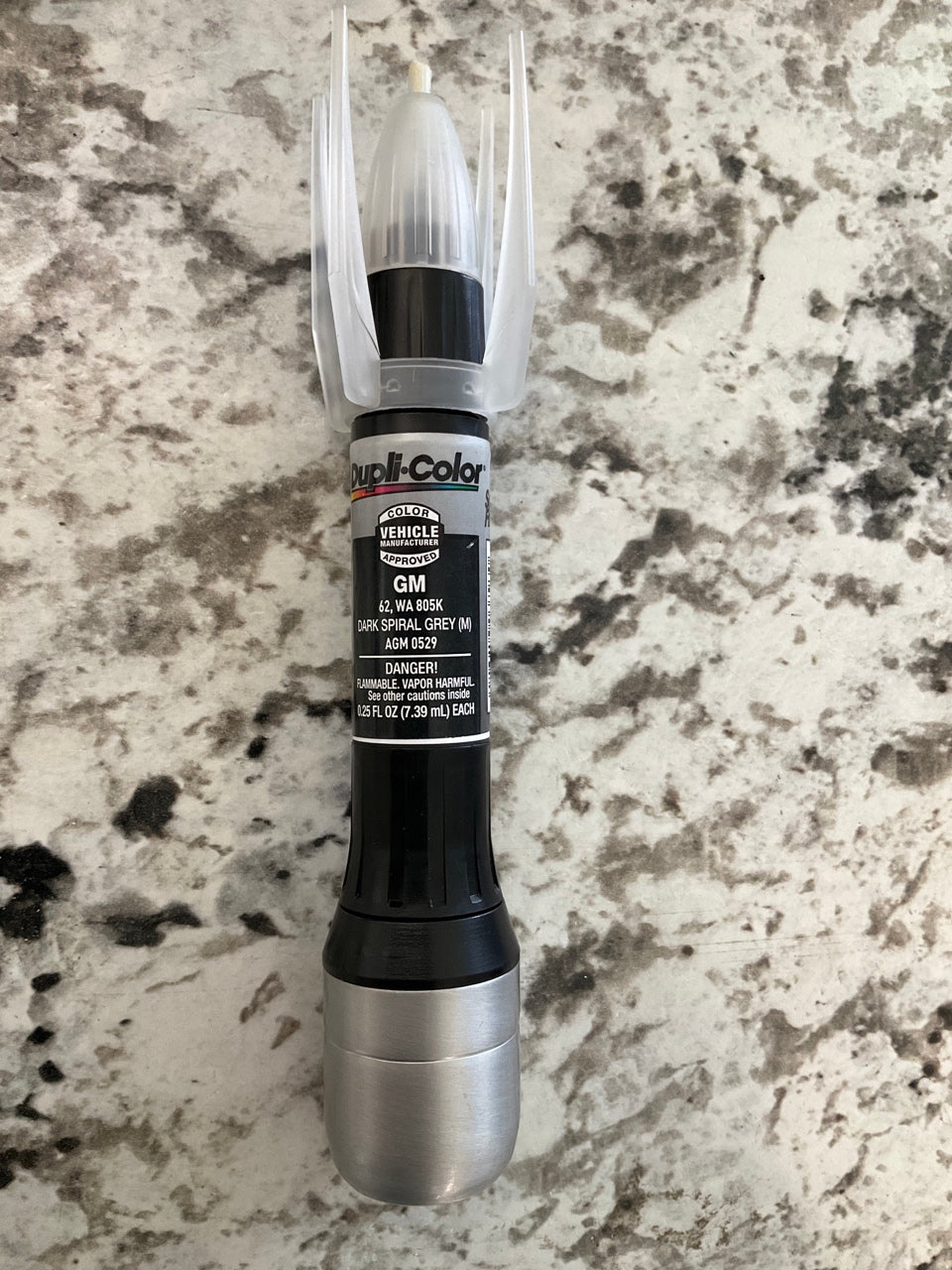 Duplicolor AGM0529 WA805K GM Code 62 Spiral Gray Scratch Fix Touch Up Paint Pen