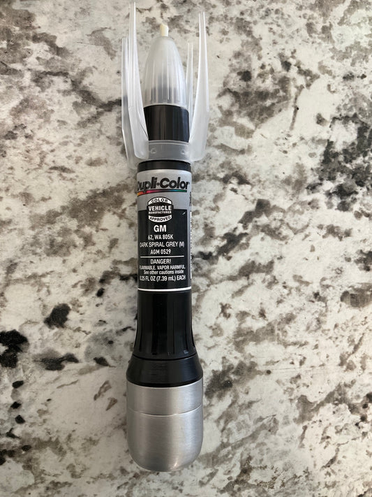 Duplicolor AGM0529 WA805K GM Code 62 Spiral Gray Scratch Fix Touch Up Paint Pen