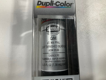 Dupli-Color AGM0530 All-in-1 Touch Up Paint, GM Lt. Tarnished Silver 67, WA 994L