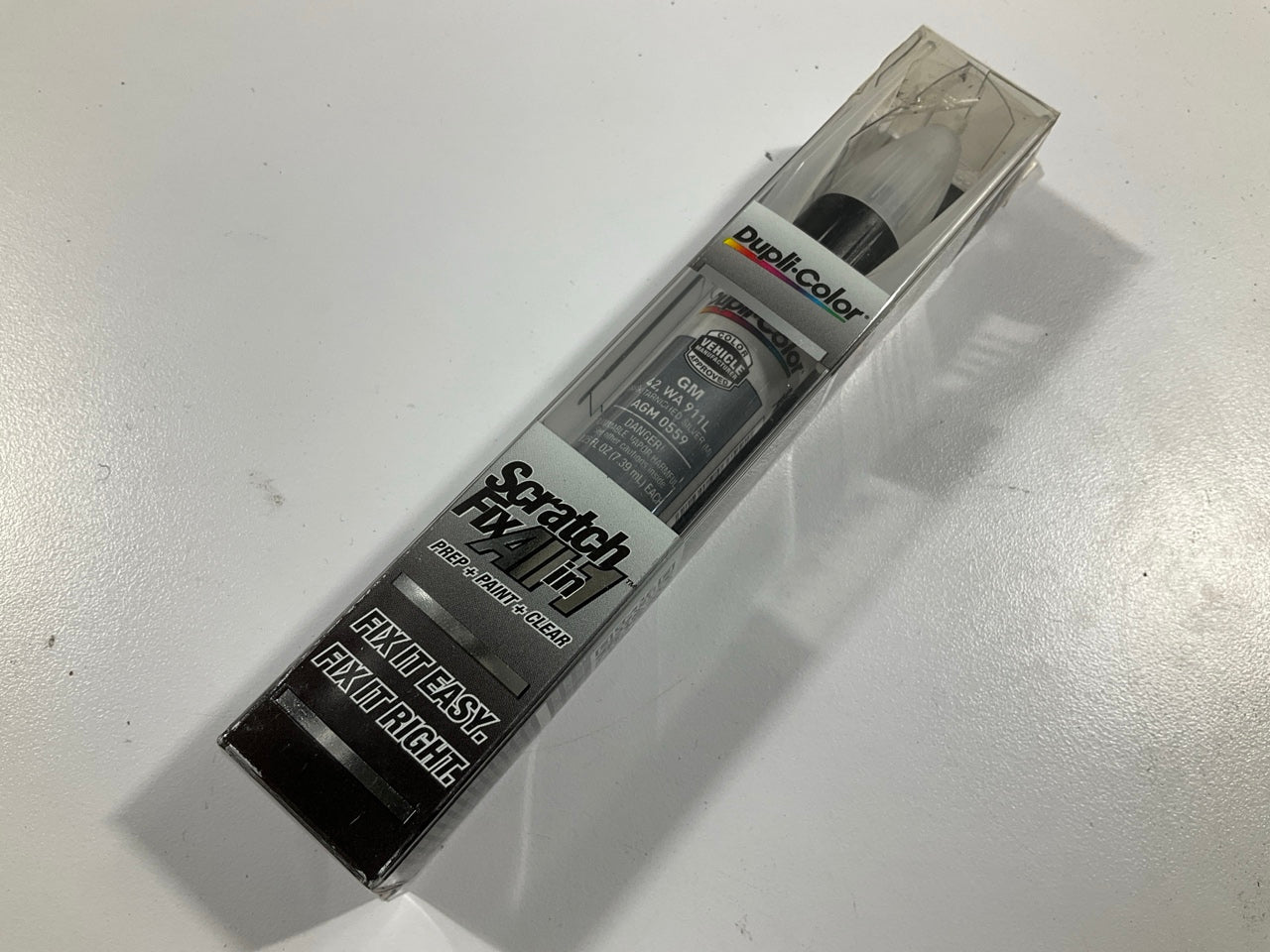 Dupli-Color AGM0559 All-in-1 Touch Up Paint, GM Dark Tarnished Silver 42WA 911