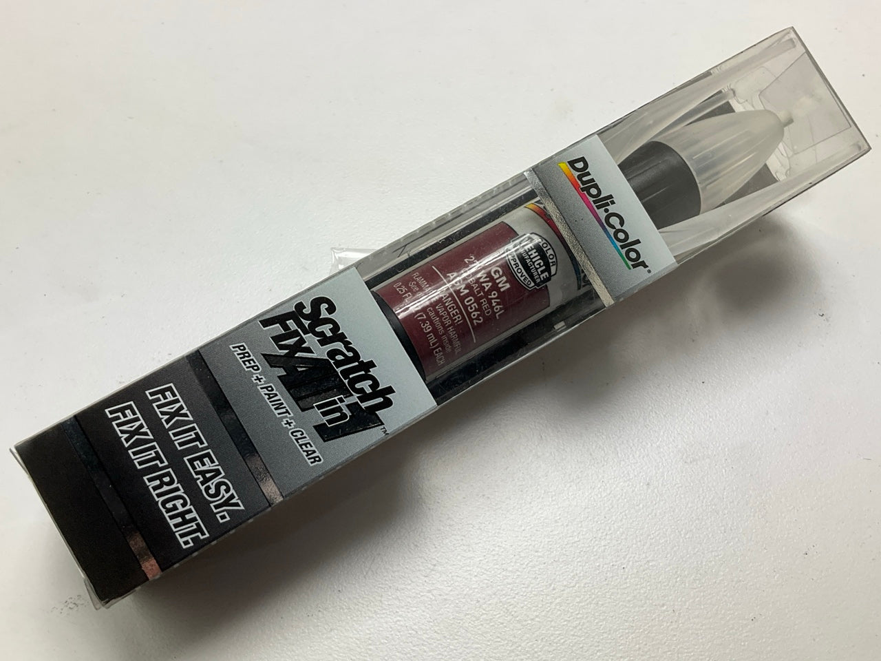 Dupli-color AGM0562 Touch Up Paint Scratch Fix Pen GM WA946L Cobalt Red Code 27