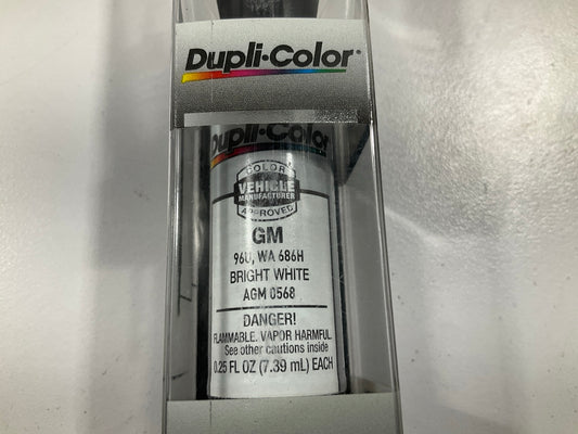 Dupli-Color AGM0568 Scratch Fix Touch Up Paint For GM 96U WA686H, Bright White,
