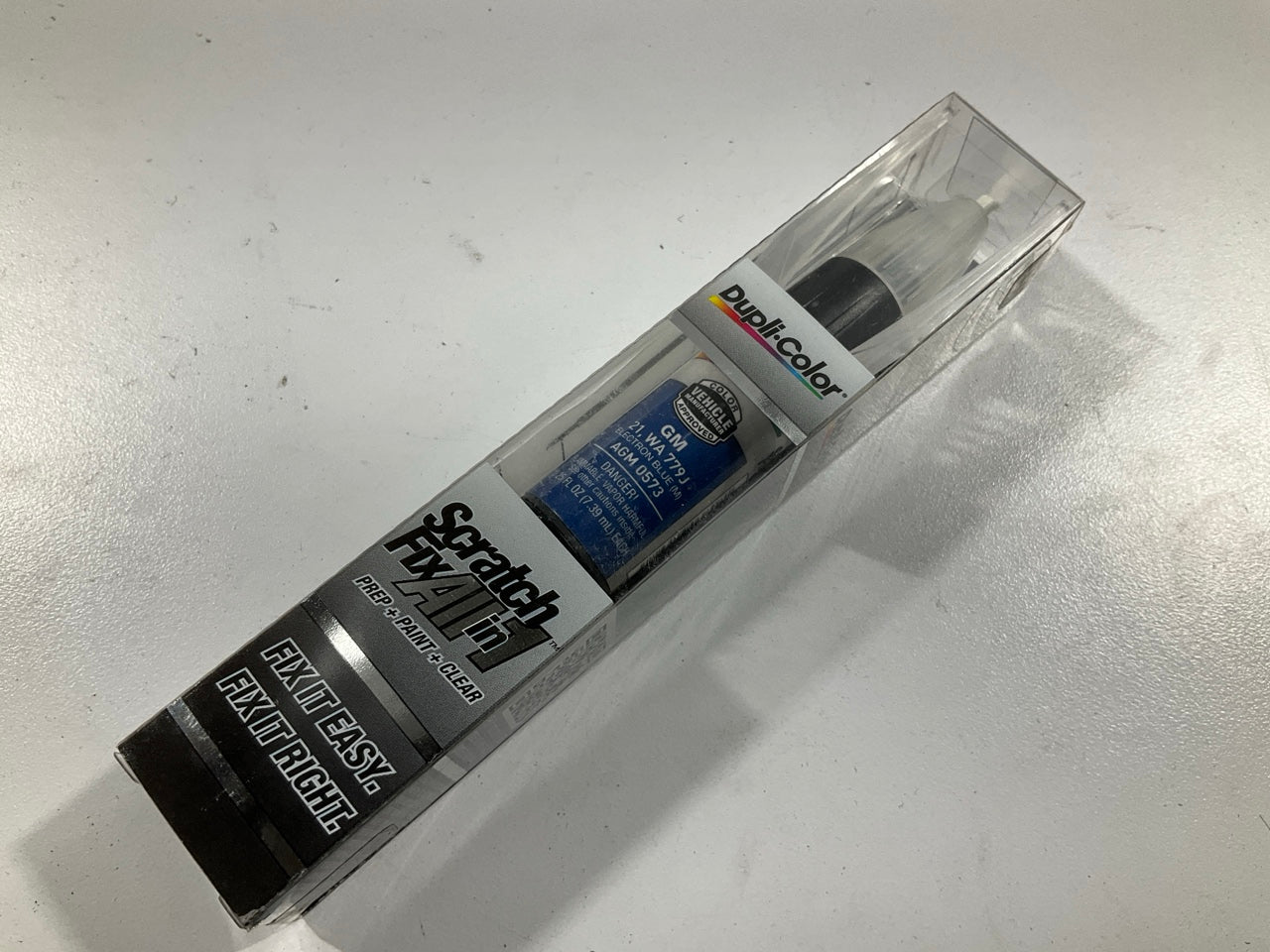 Dupli-color AGM0573 All-In-1 Touch Up Paint For GM Electron Blue (M) 21 WA779J