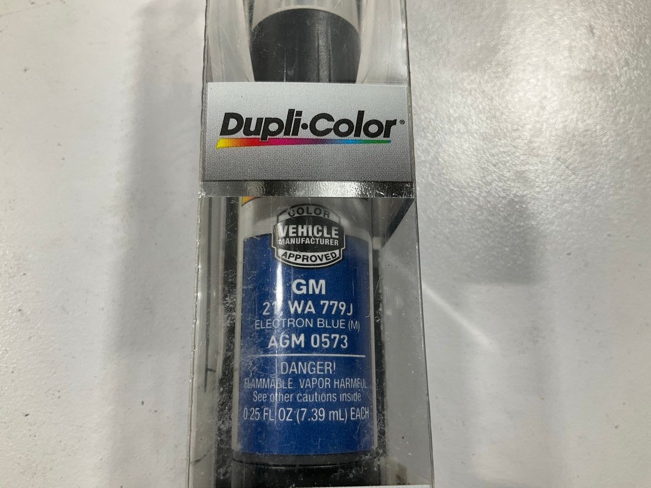 Dupli-color AGM0573 All-In-1 Touch Up Paint For GM Electron Blue (M) 21 WA779J