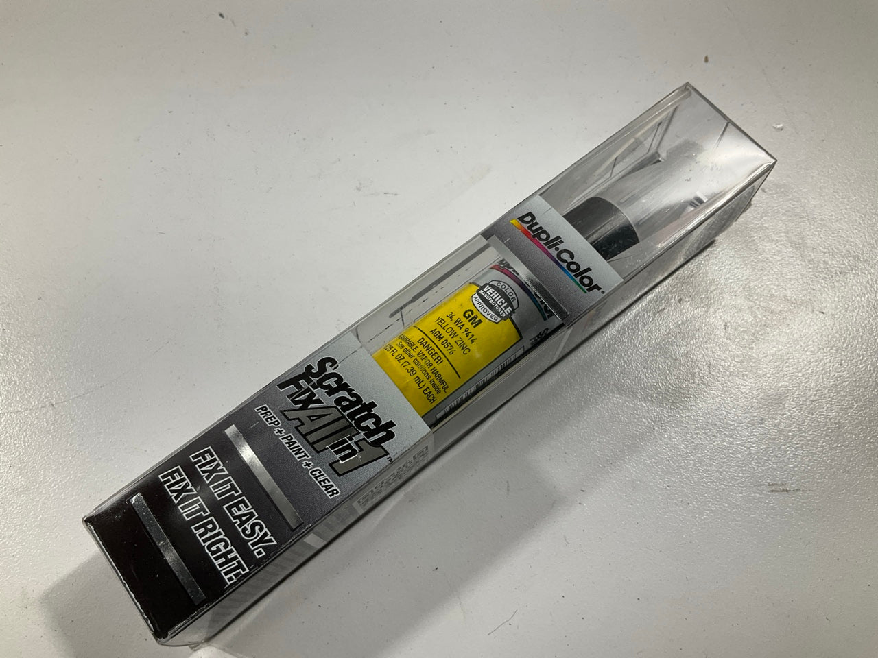 Dupli-color AGM0576 Touch Up Paint Scratch Fix Pen For GM Yellow Zinc, 34 WA9414