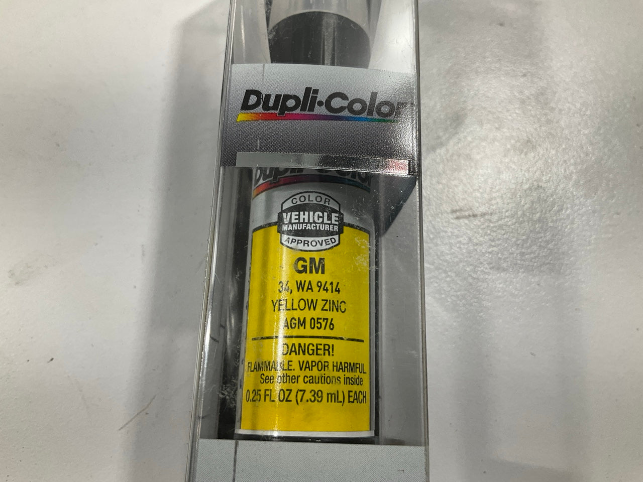Dupli-color AGM0576 Touch Up Paint Scratch Fix Pen For GM Yellow Zinc, 34 WA9414