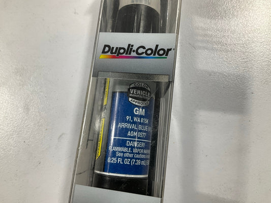 Dupli-color AGM0577 All-In-1 Touch Up Paint For GM Arrival Blue 91, WA 815K