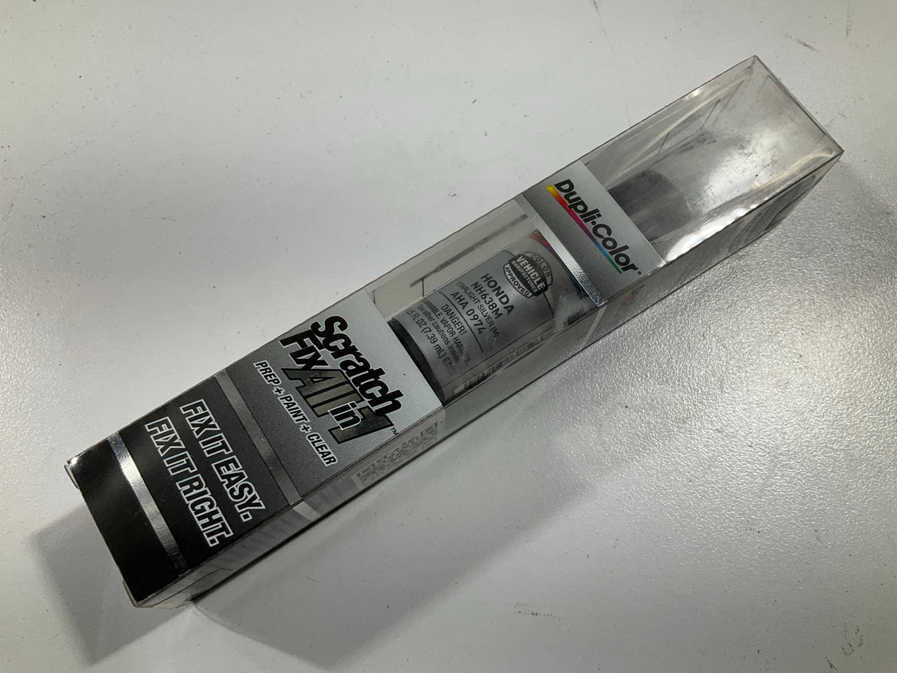 Dupli-color AHA0974 Touch Up Paint Marker For Honda NH638M STARLIGHT SILVER (M)