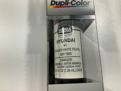 Dupli-color AHY1805 Touch Up Paint Marker For Hyundai W1 POWDER WHITE PEARL.