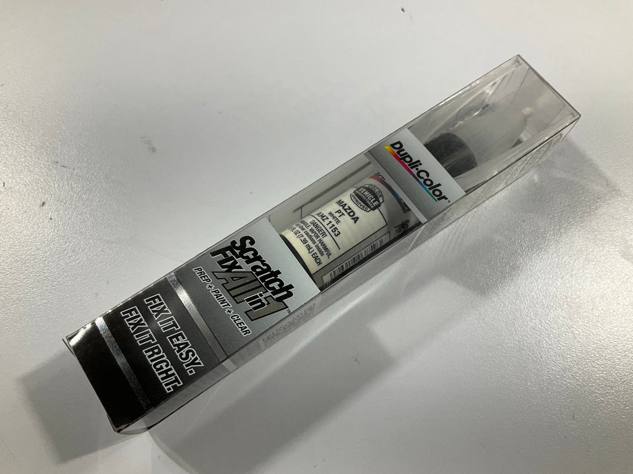 Dupli-color AMZ1153 Touch Up Paint Scratch Fix Pen PT White 1994-1995 Mazda RX-7