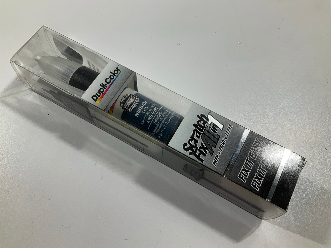 Dupli-color ANS0582 Touch Up Paint Scratch Fix Pen For Nissan TK3 Sapphire Blue