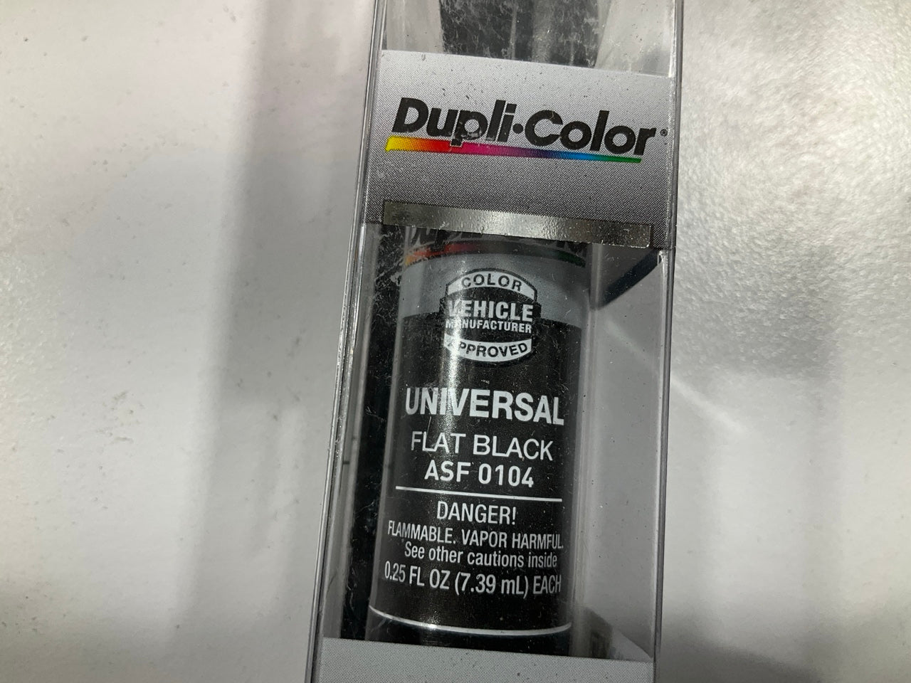 Dupli-color ASF0104 Touch Up Paint Scratch Fix Pen - UNIVERSAL FLAT BLACK