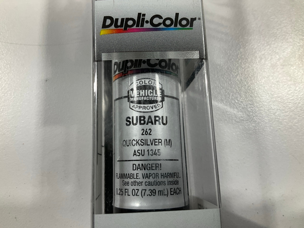 Dupli-Color ASU1345 All-In-1 Touch Up Paint For Subaru Quicksilver (262)