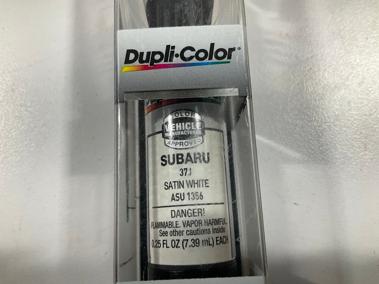 Dupli-Color ASU1356 - Satin White (37J), Scratch Fix All In 1 Touch Up Paint