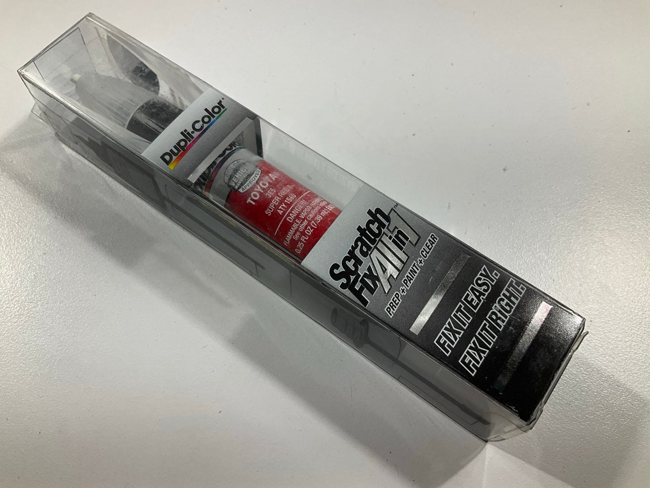 Dupli-color ATY1560 Touch Up Paint Scratch Fix Pen - Toyota (3E5) Super Red II