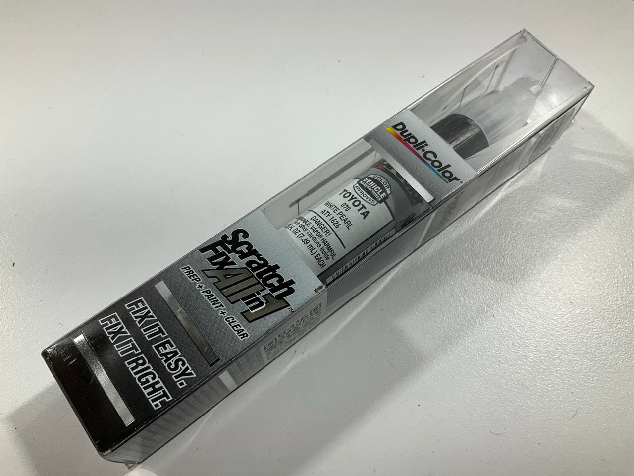 Dupli-color ATY1626 Touch Up Paint Scratch Fix Pen TOYOTA 070 WHITE PEARL .25 OZ