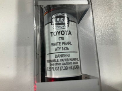 Dupli-color ATY1626 Touch Up Paint Scratch Fix Pen TOYOTA 070 WHITE PEARL .25 OZ