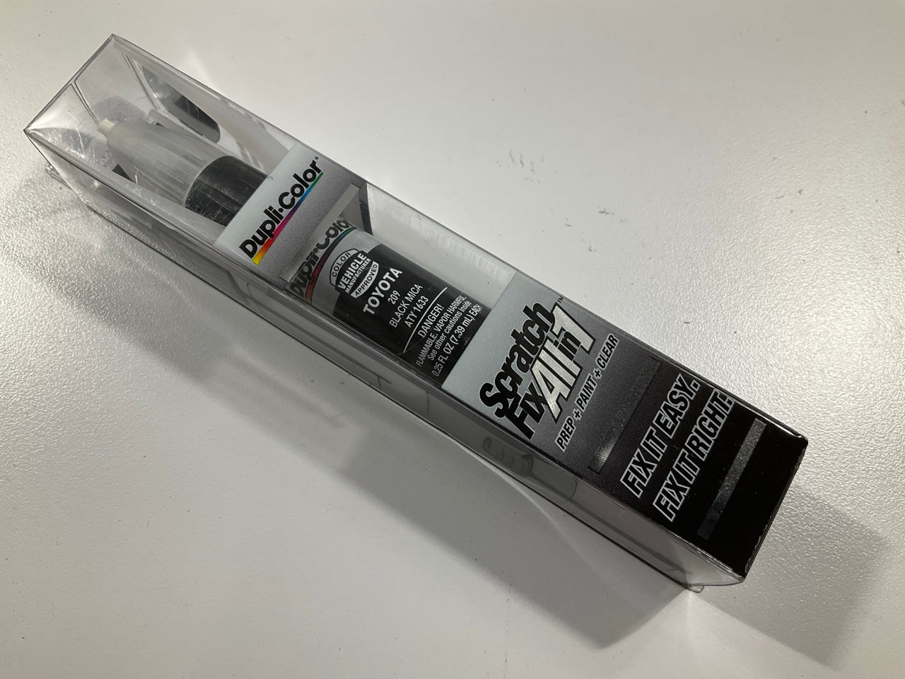 Dupli-color ATY1633 Touch Up Paint Pen For TOYOTA 209 BLACK MICA .25 Oz