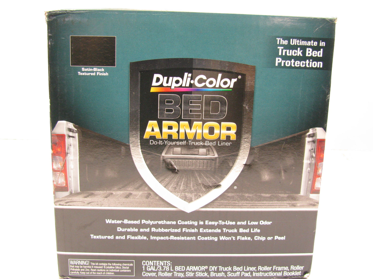 Duplicolor BAK2010 DIY Truck Bed Liner Bed Armor Kit - Textured Satin Black