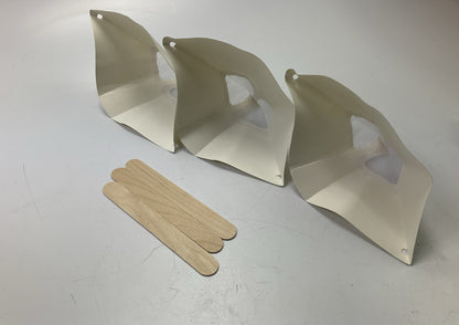 10 PACKS Dupli-color BSP400 Automotive Paint Shop Strainer Kit: 3 Strainer Cones