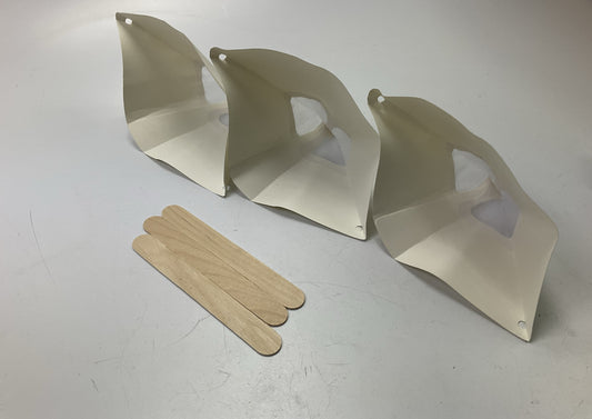 10 PACKS Dupli-color BSP400 Automotive Paint Shop Strainer Kit: 3 Strainer Cones