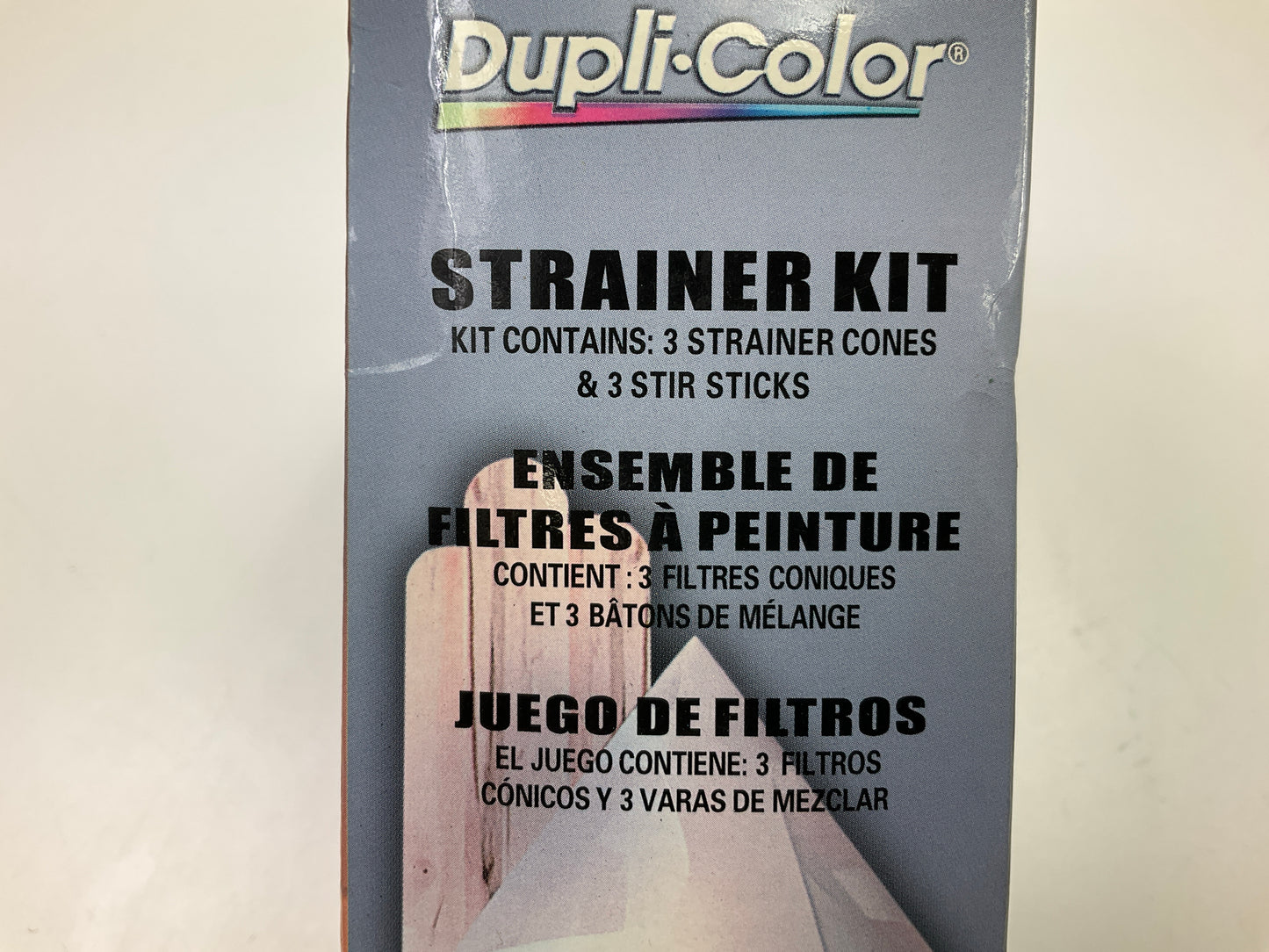 10 PACKS Dupli-color BSP400 Automotive Paint Shop Strainer Kit: 3 Strainer Cones