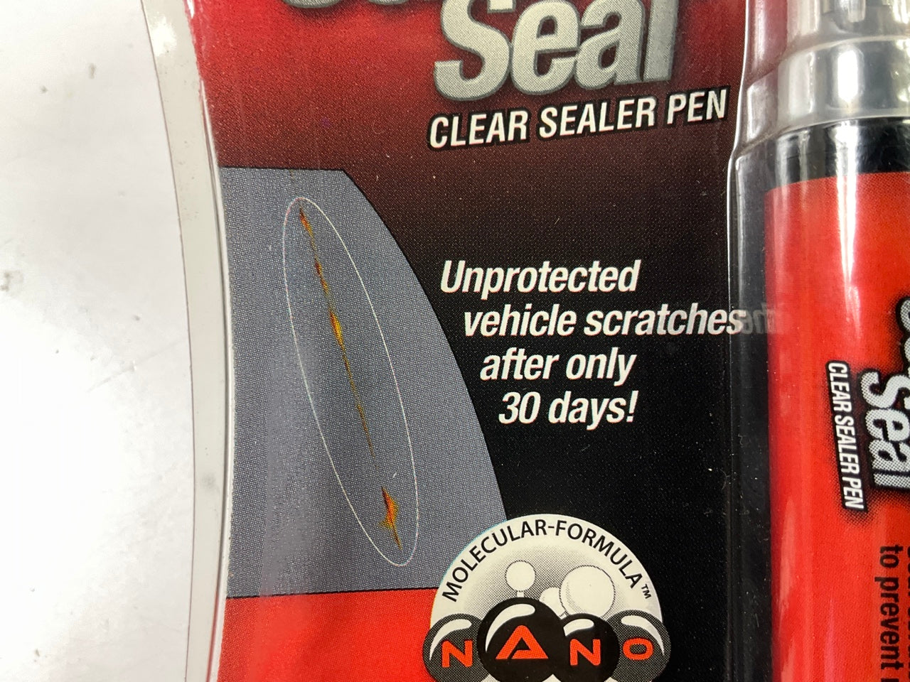 (2) Dupli-Color S24SFSS100 Scratch Fix All-in-1 Touch-Up Paint Clear Sealer Pens