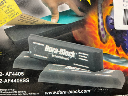 MISSING 2 AF4408SS - Dura-Block AF44A Wet Or Dry Autobody Sanding Block Kit
