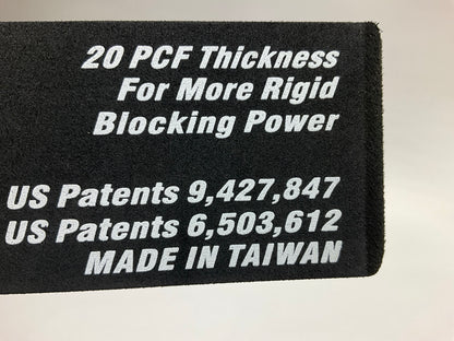 Dura-Block AF44HL 7 Piece Hook & Loop 20 PCF Thick Wet & Dry Sanding Block Kit