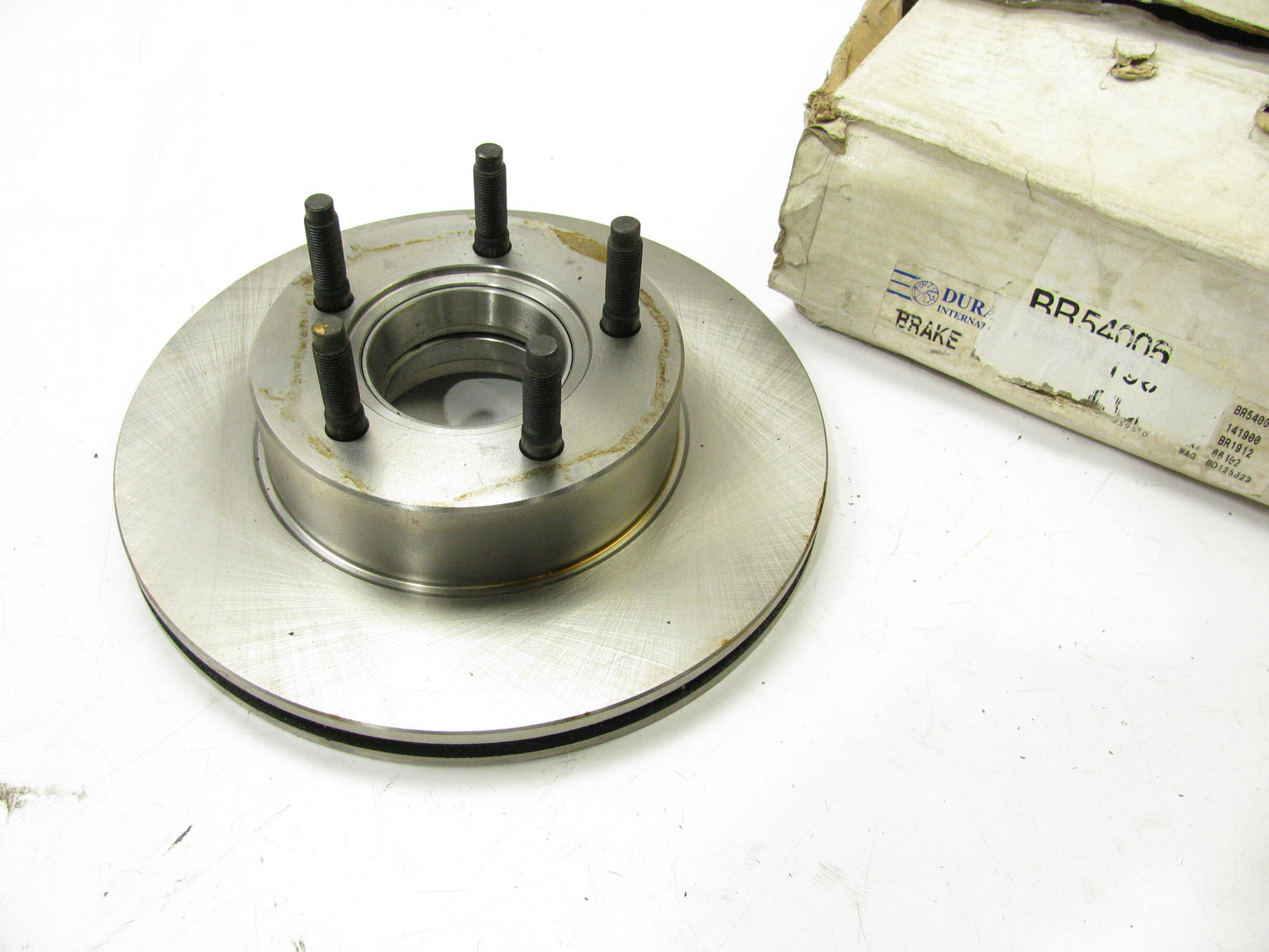 Dura International BR54005 Front Disc Brake Rotor And Hub Assembly