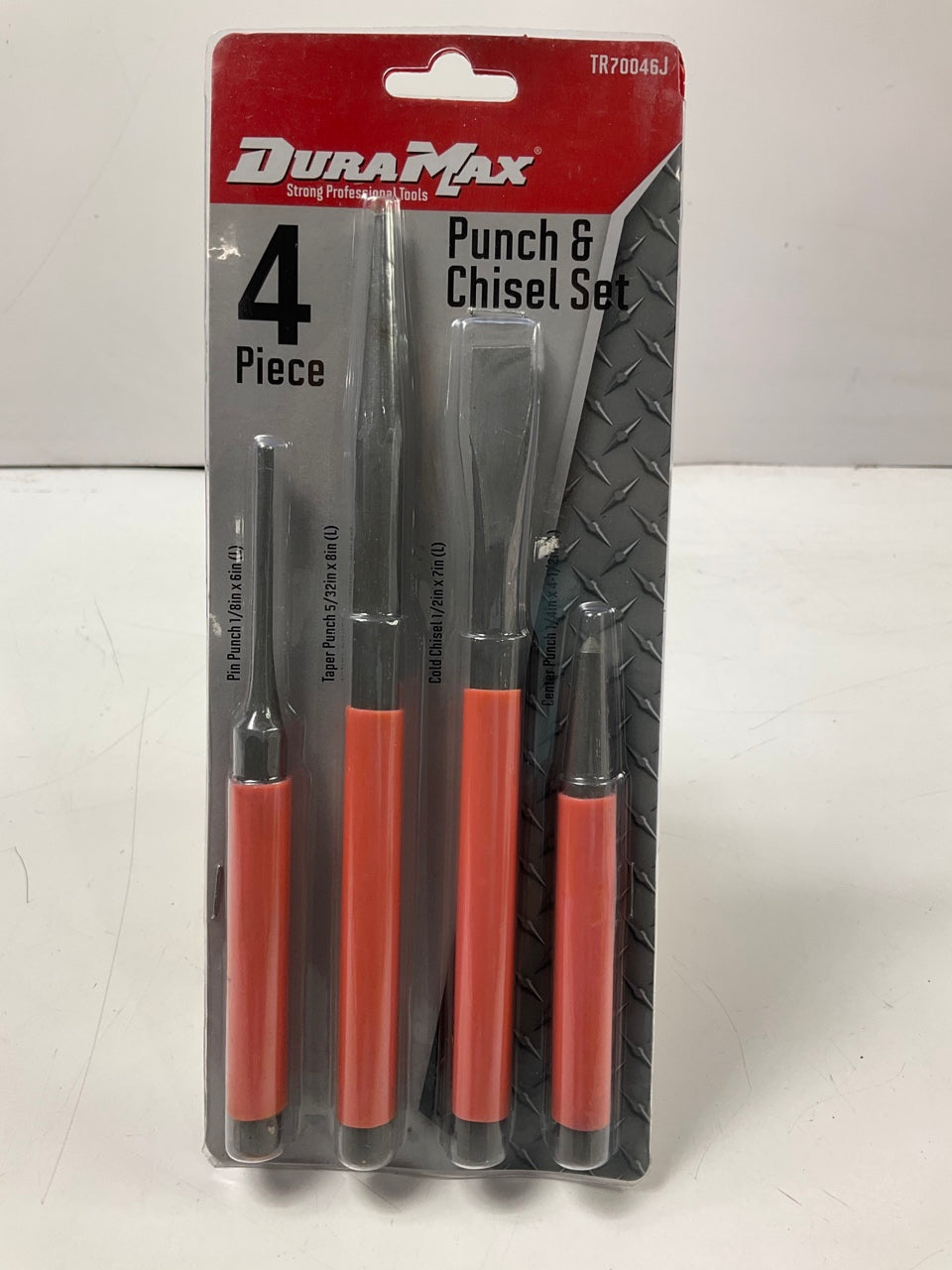 Dura Max TR70046J 4-Piece Punch & Chisel Set