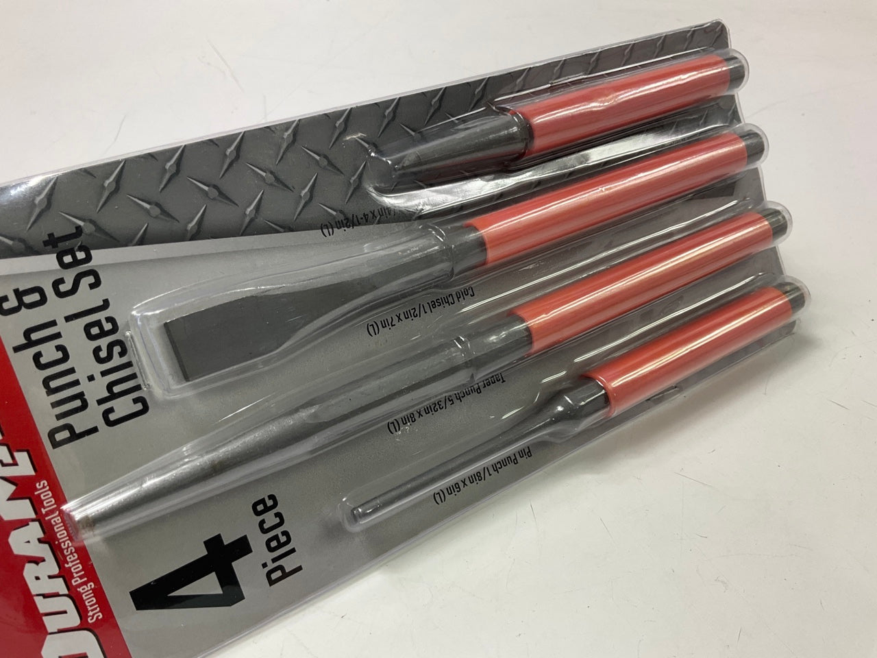 Dura Max TR70046J 4-Piece Punch & Chisel Set