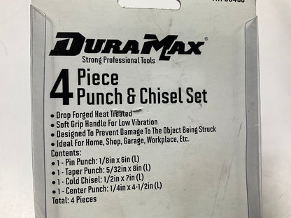 Dura Max TR70046J 4-Piece Punch & Chisel Set
