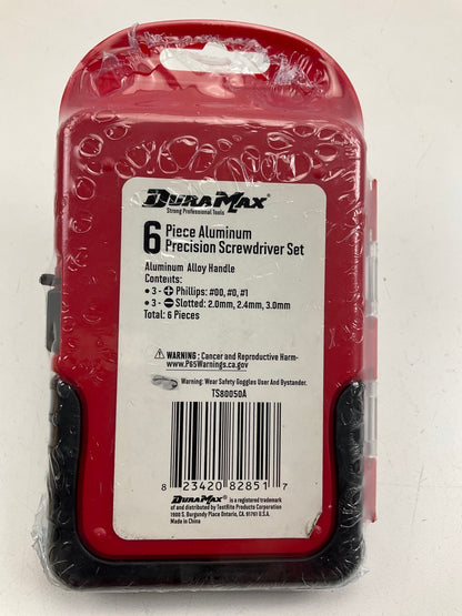 Dura Max TS80050A 6 Piece Aluminum Precision Screwdriver Set