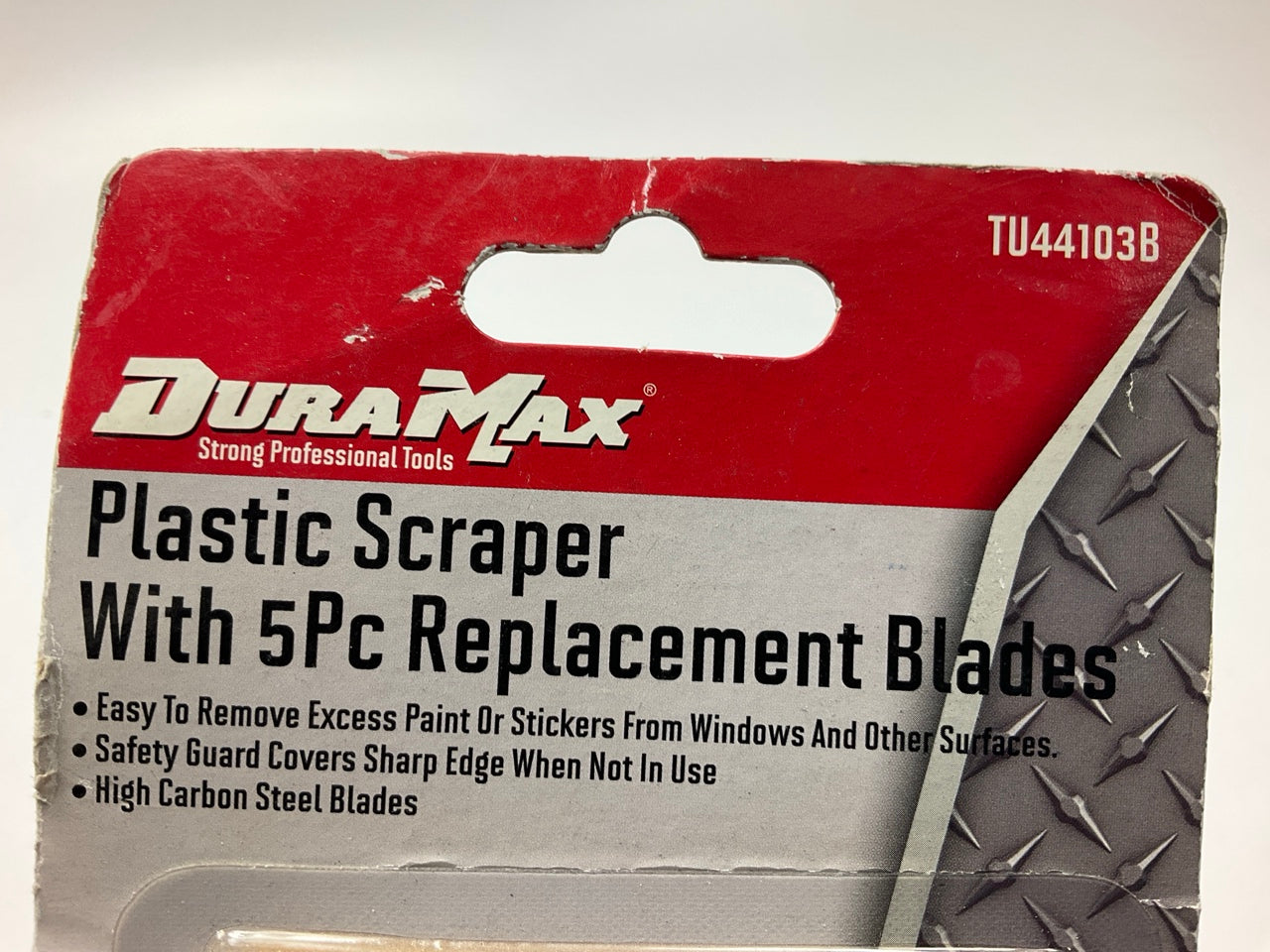 10 / PACK - Dura Max TU44103B Plastic Scrapers W/ 5 Blades